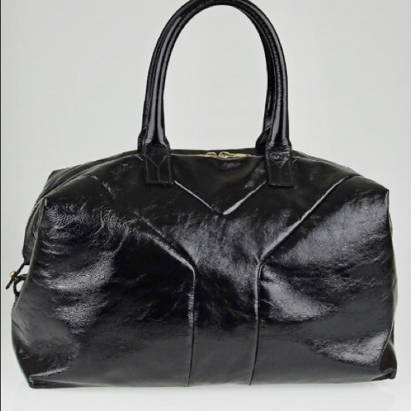 ysl navy blue oversized dust bag original